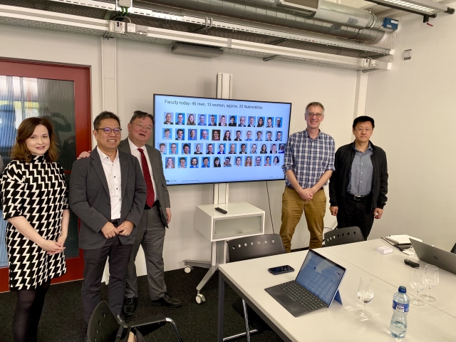 Delegation including Provost, Associate Provost and Deans - Visit to HKUST Partners and Alumni Gathering in Europe