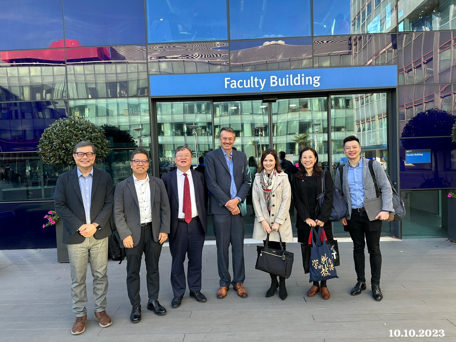 Delegation met Prof Nigel Brandon, Dean of Engineering at Imperial