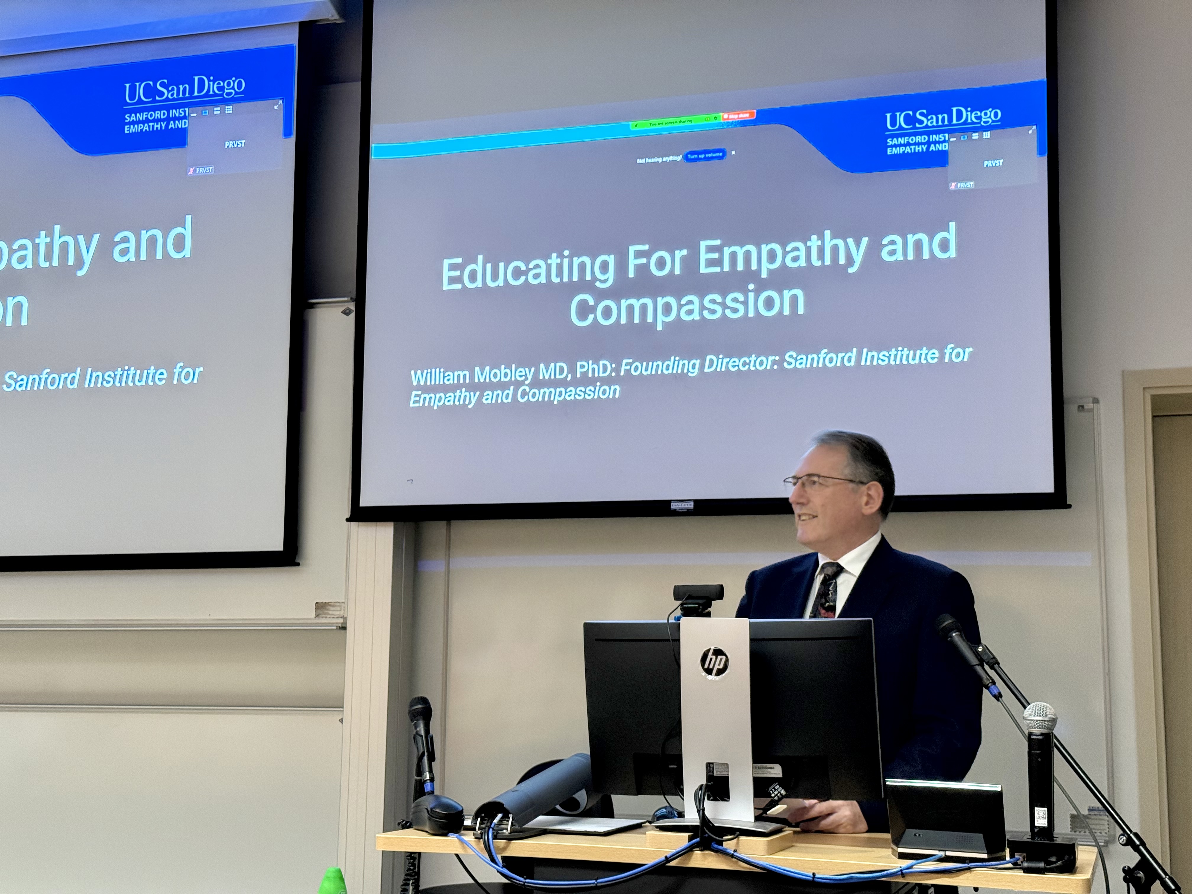 Talk by Dr. William Mobley - Educating for Empathy & Compassion