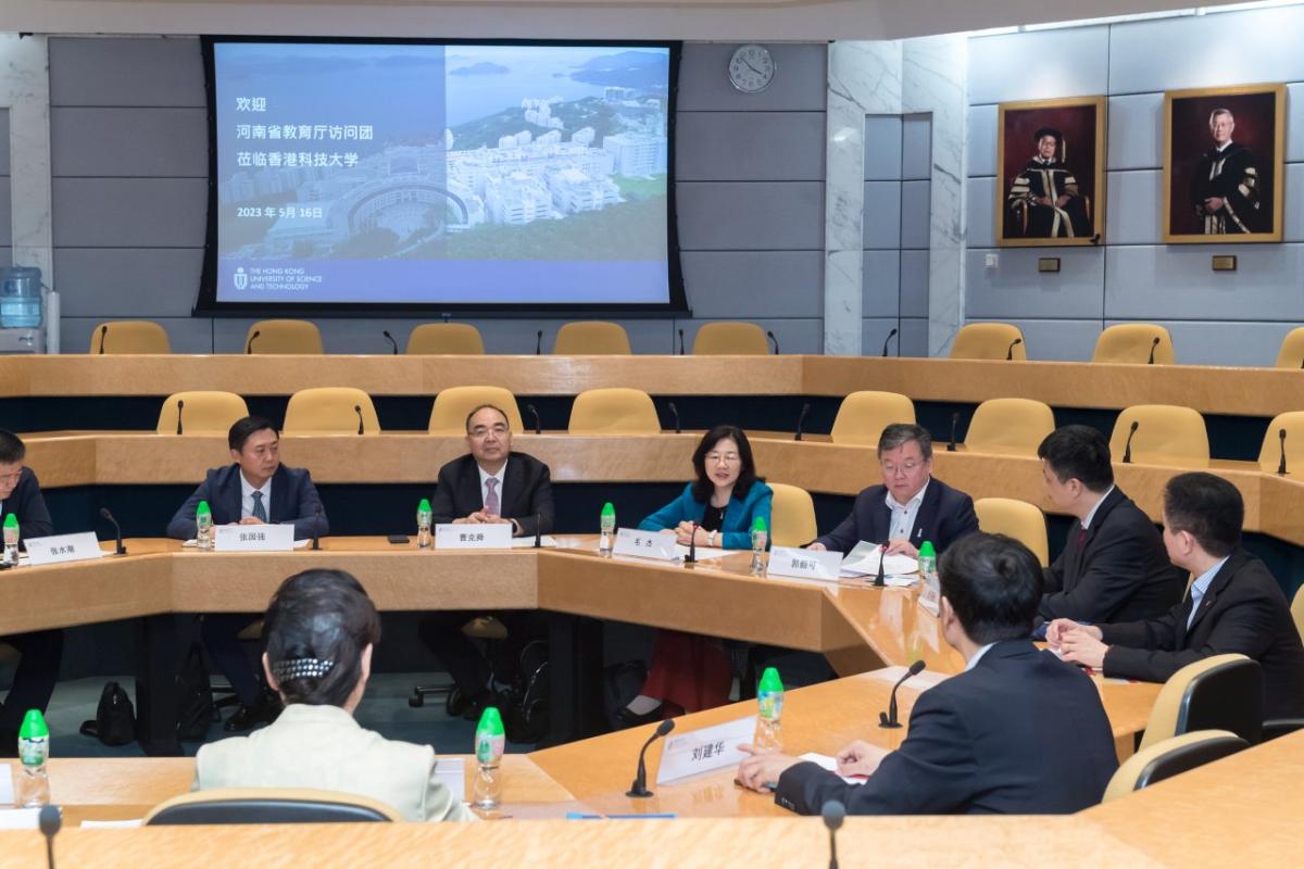 Visit of the Party Secretary of the Education Bureau of Henan Province