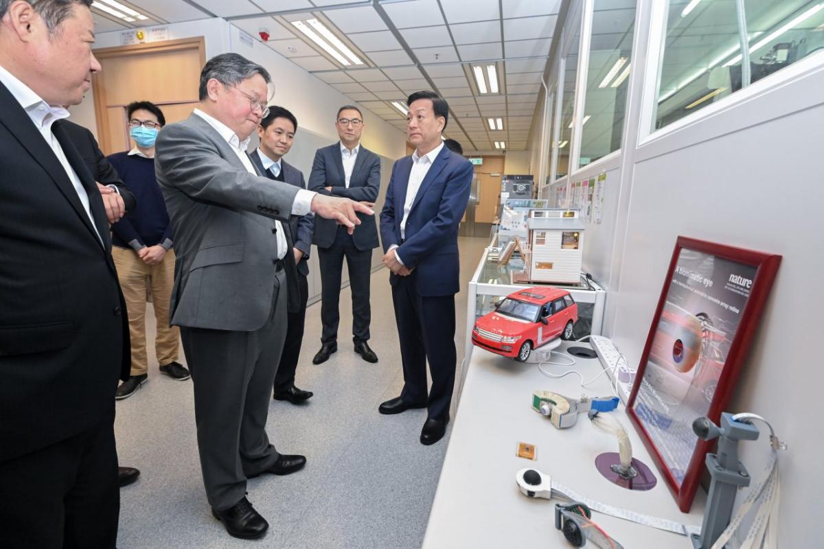 Delegation of Shanghai Municipal Committee of CPPCC visited HKUST