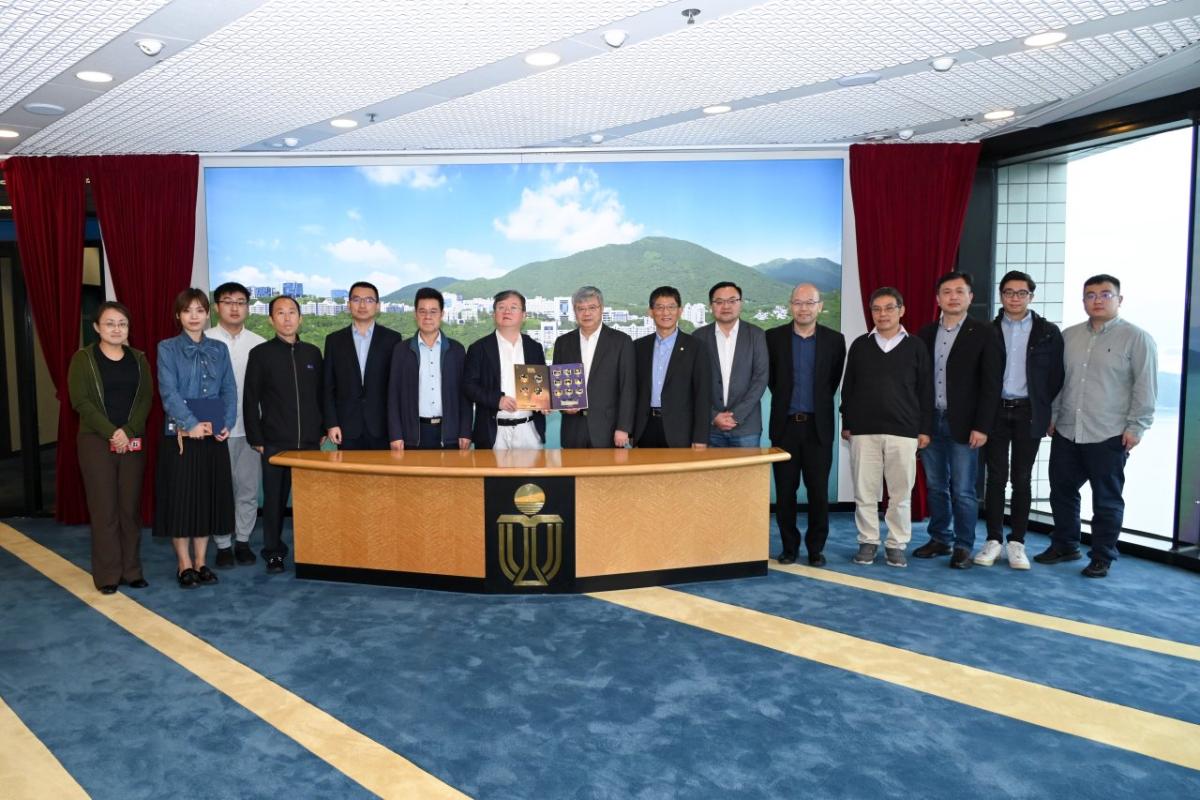 Visit of Deputy Director of the Lunar Exploration and Aerospace Engineering Center of the China National Space Administration