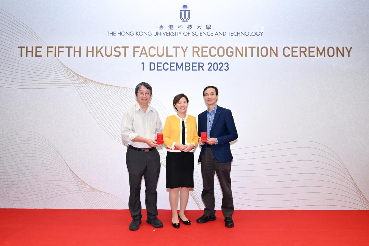 Prof Jimmy Fung Honored at the 5th Faculty Recognition Ceremony 2023 for Winning Gold Award in Asia Smart App Awards 2022/23