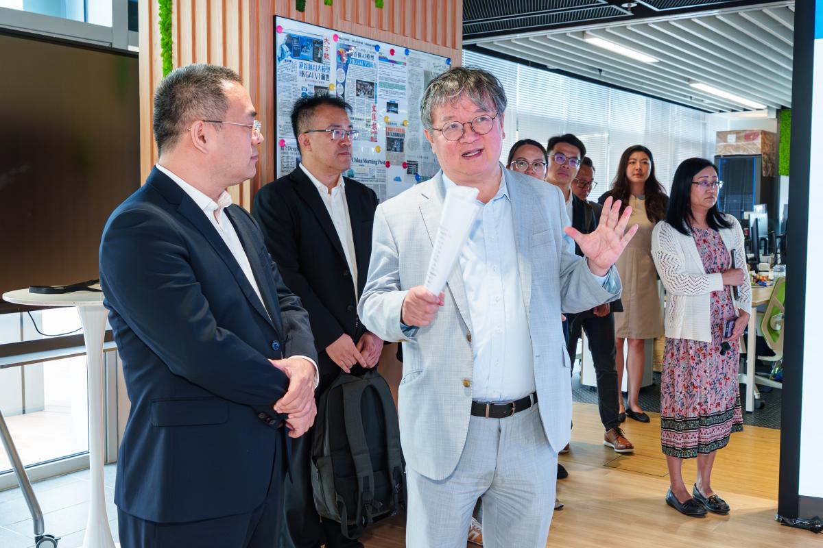 Visit from Inspur Group Co. Ltd.